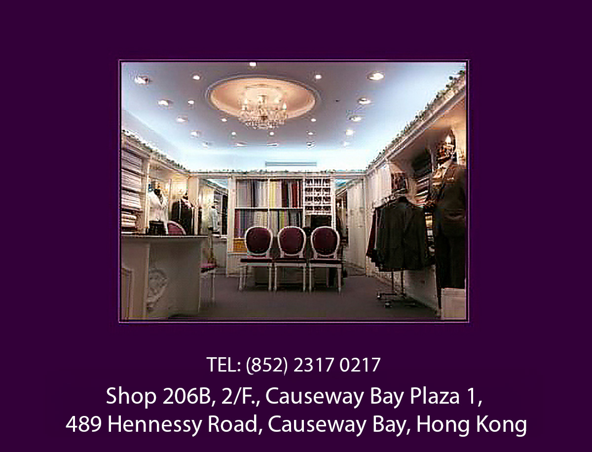 Peninsula Custom Tailor - Bespoke tailoring in Causeway Bay, Hong Kong